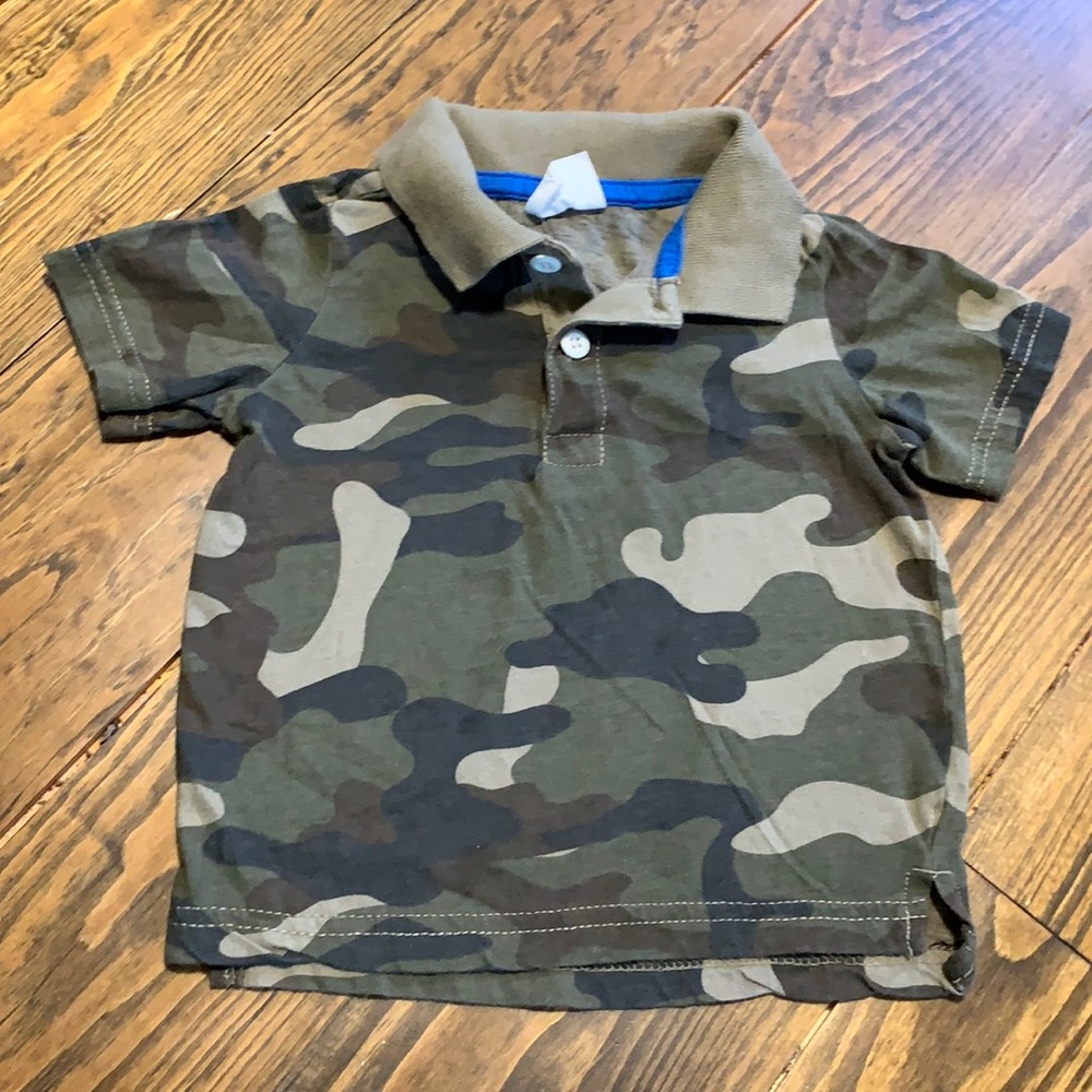 Boys Camo 12-18M Polo Crazy8